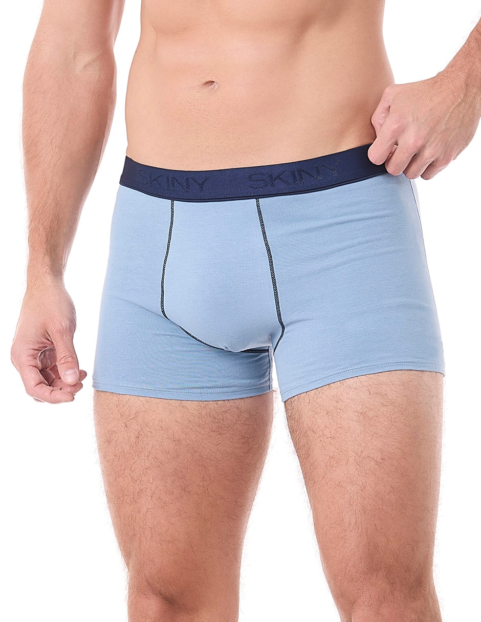 Bóxer trunk ocean drift de algodón y elastano para hombre 3 piezas 7