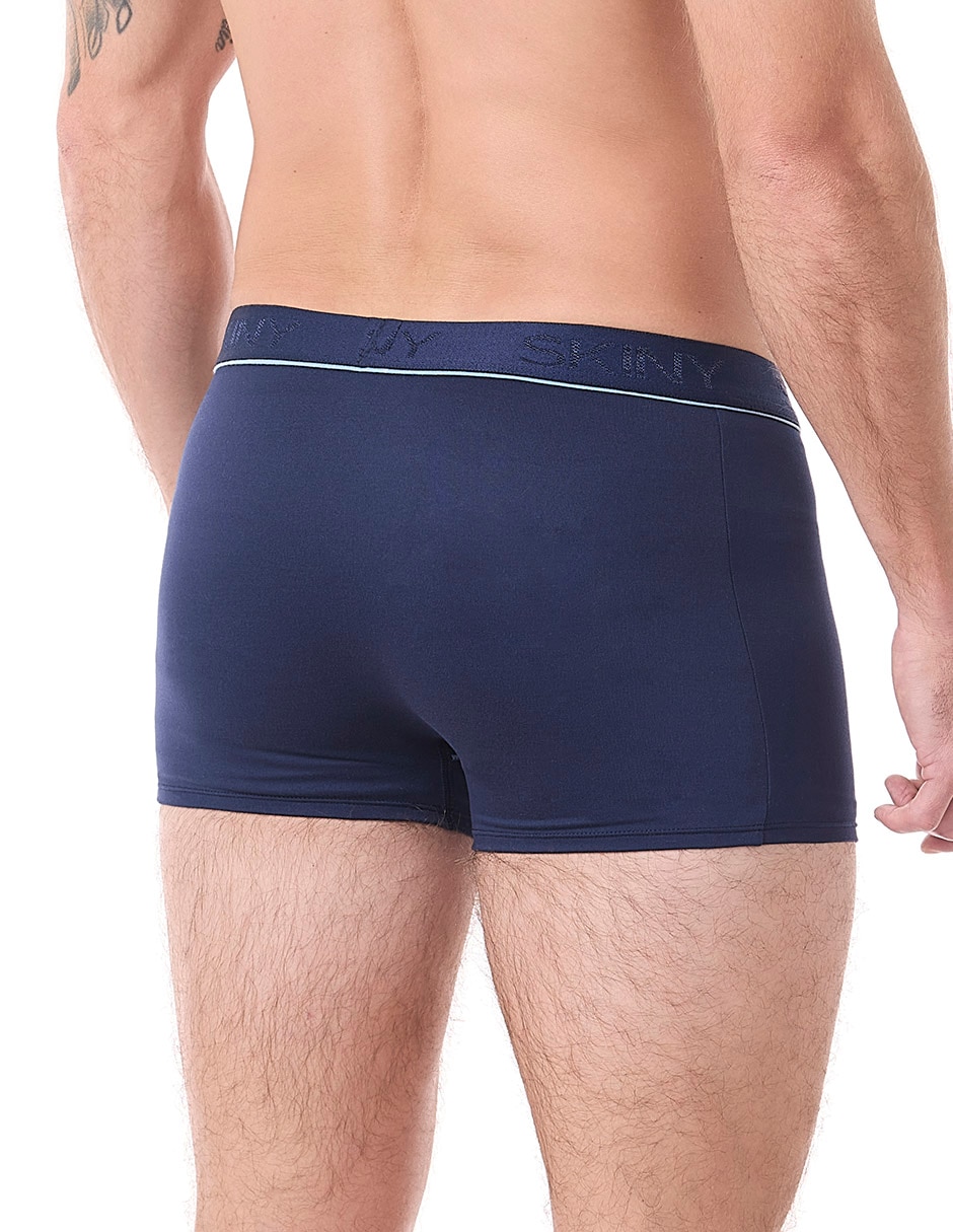 Bóxer trunk ocean drift de algodón y elastano para hombre 3 piezas 8