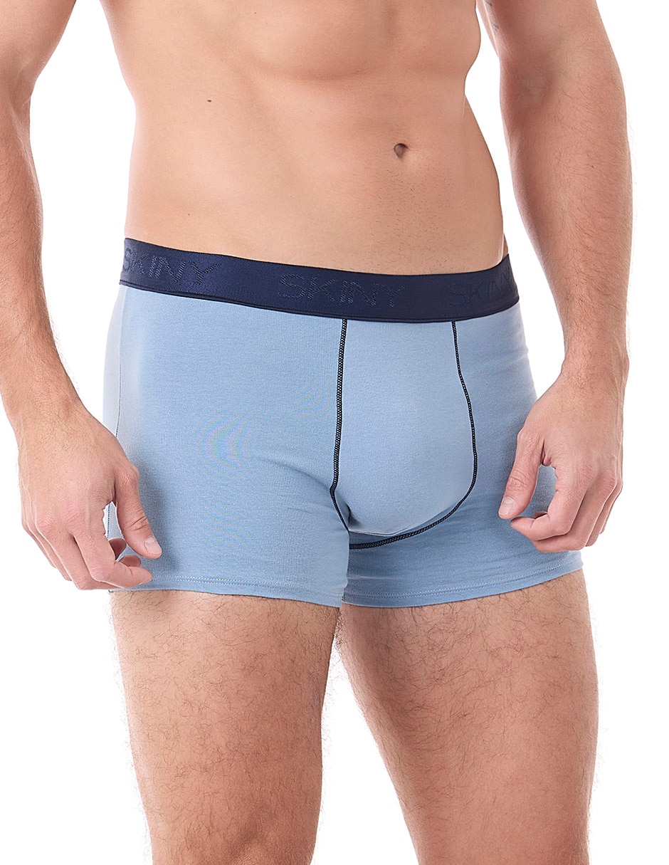 Bóxer trunk ocean drift de algodón y elastano para hombre 3 piezas 9