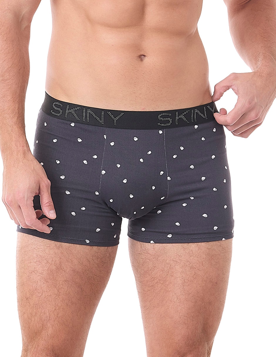 Bóxer trunk boo crew de algodón y elastano para hombre 3 piezas 2