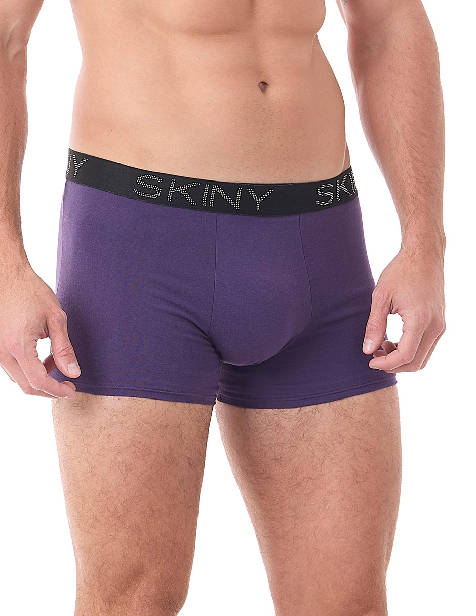 Bóxer trunk boo crew de algodón y elastano para hombre 3 piezas 4