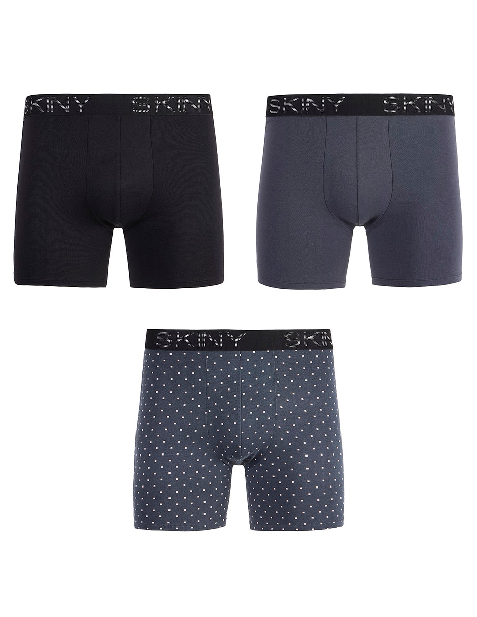 Bóxer brief quiet volt para hombre 3 piezas Bóxer brief quiet volt para hombre 3 piezas