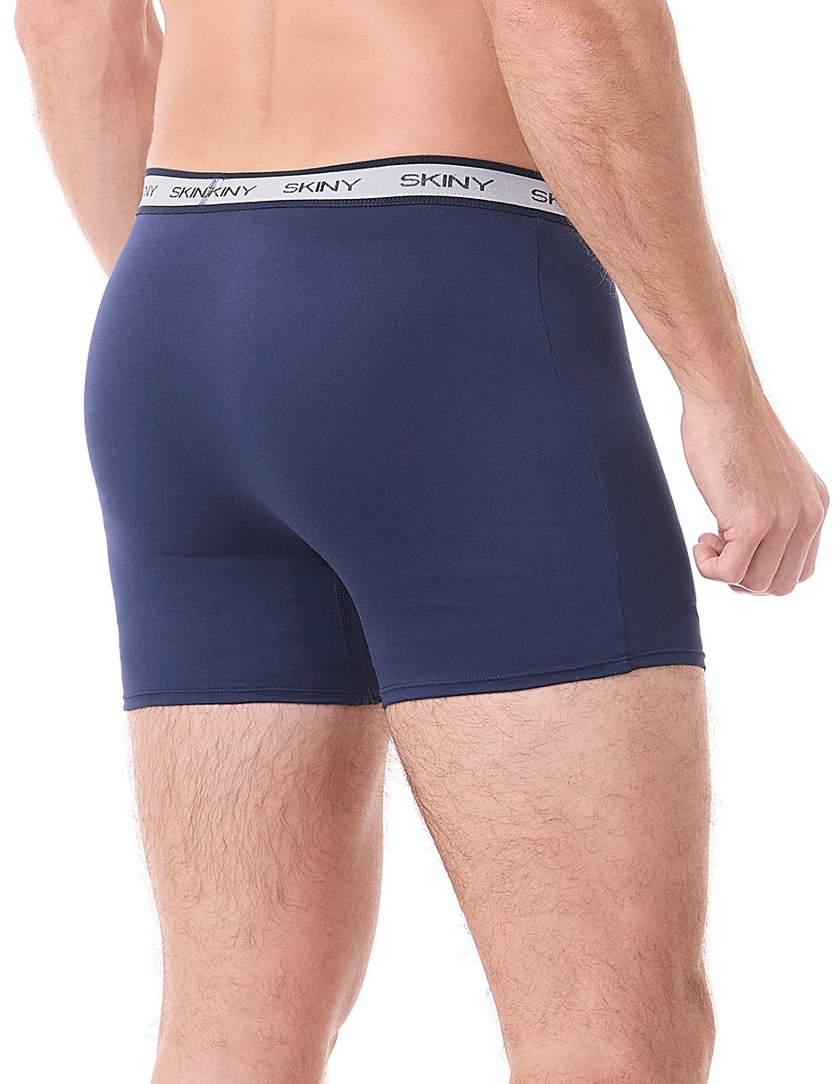 Bóxer brief ocean drift de algodón y poliéster para hombre 3 piezas 3