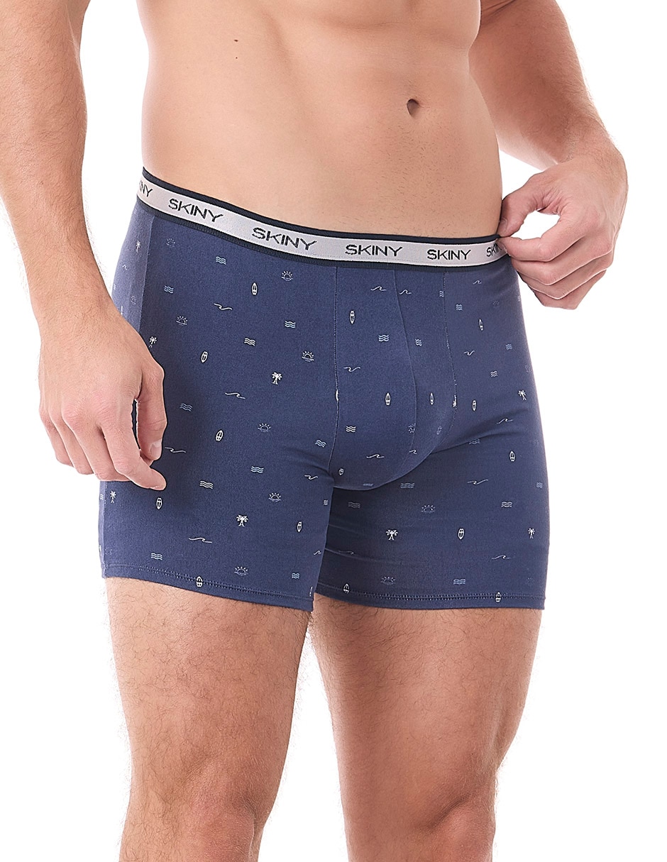 Bóxer brief ocean drift de algodón y poliéster para hombre 3 piezas 6