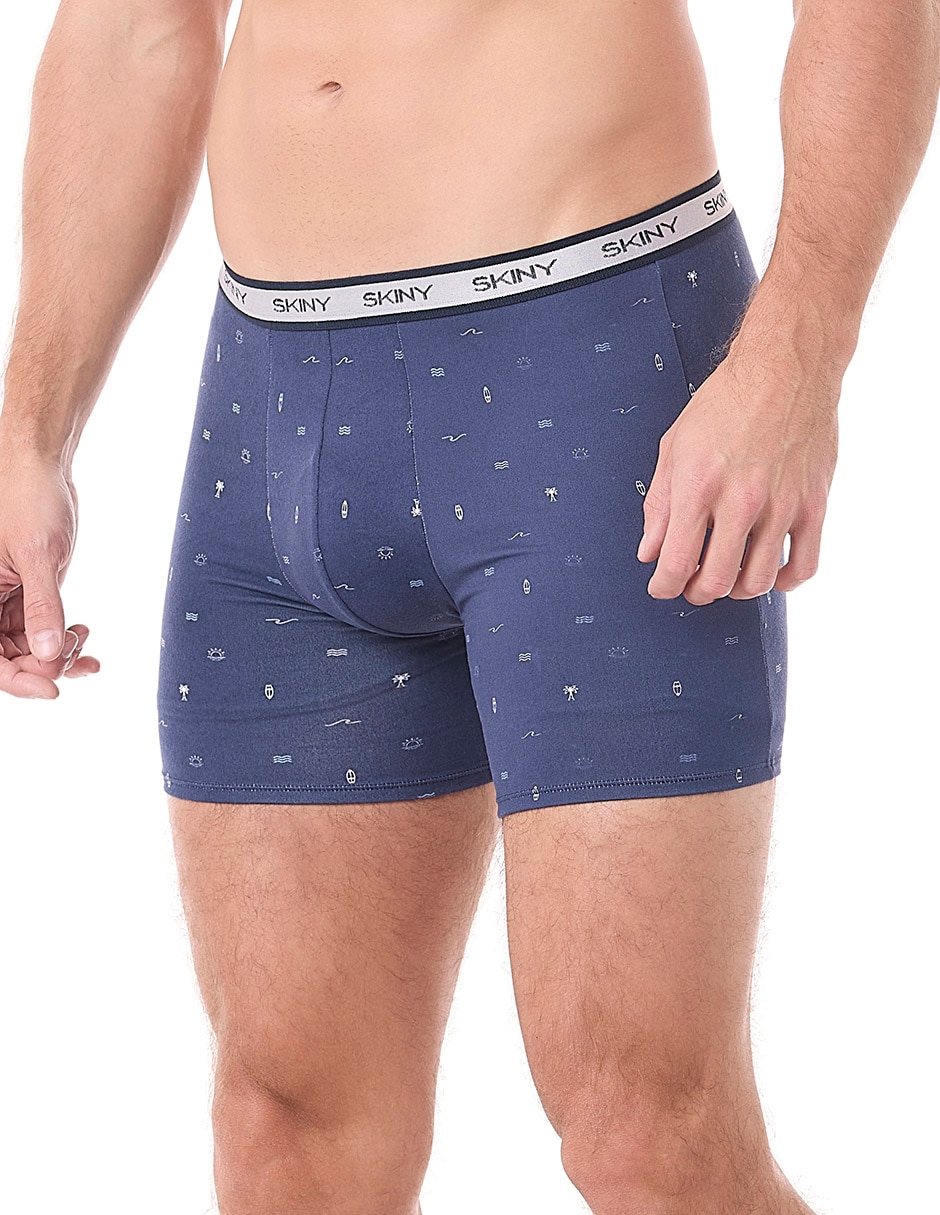 Bóxer brief ocean drift de algodón y poliéster para hombre 3 piezas 8