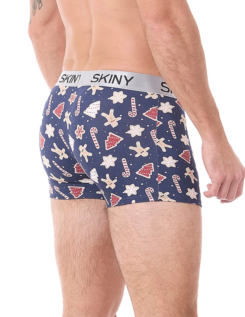 Bóxer trunk cookie man para hombre 3 piezas 13