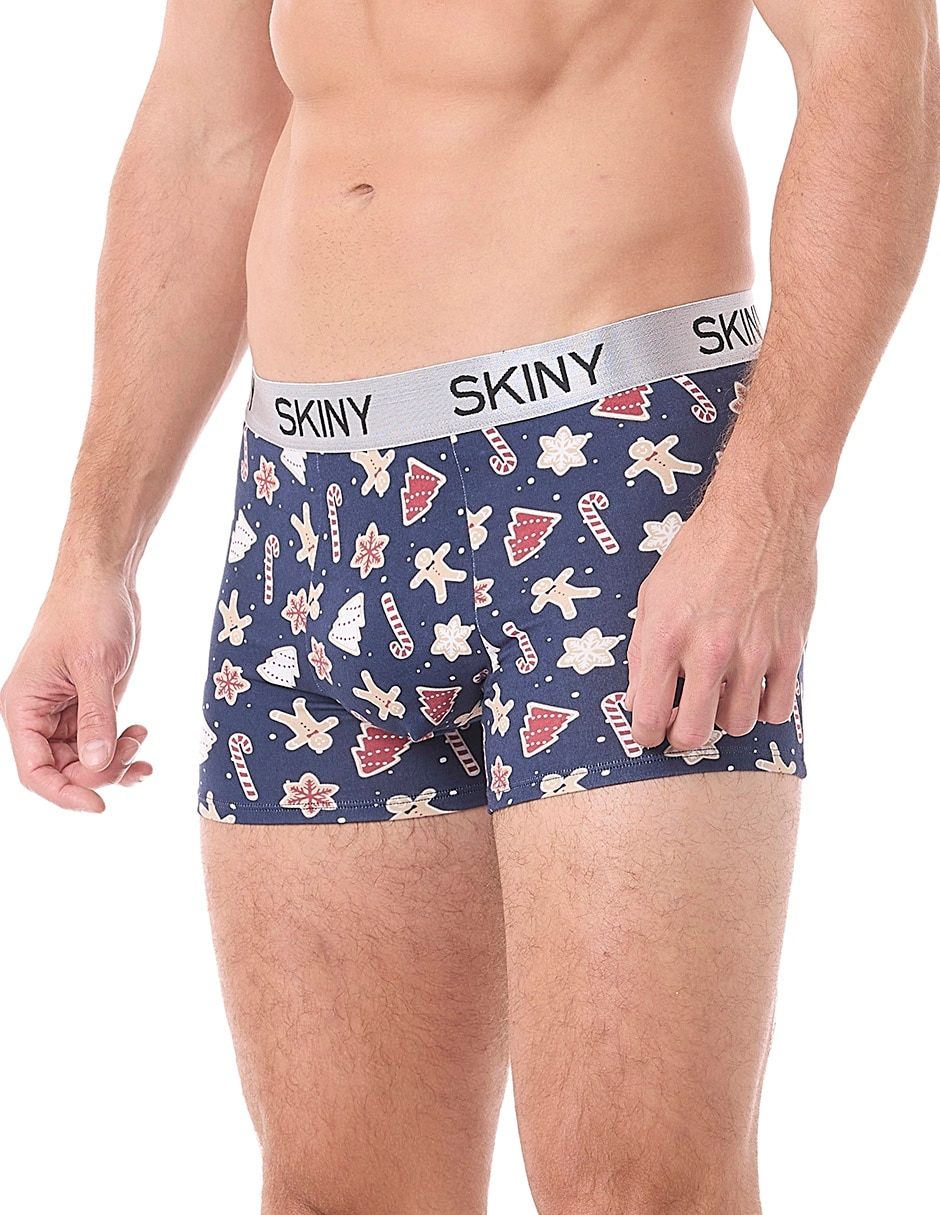Bóxer trunk cookie man para hombre 3 piezas 4