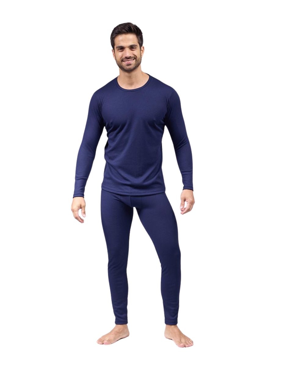 Conjunto térmico de algodón para hombre