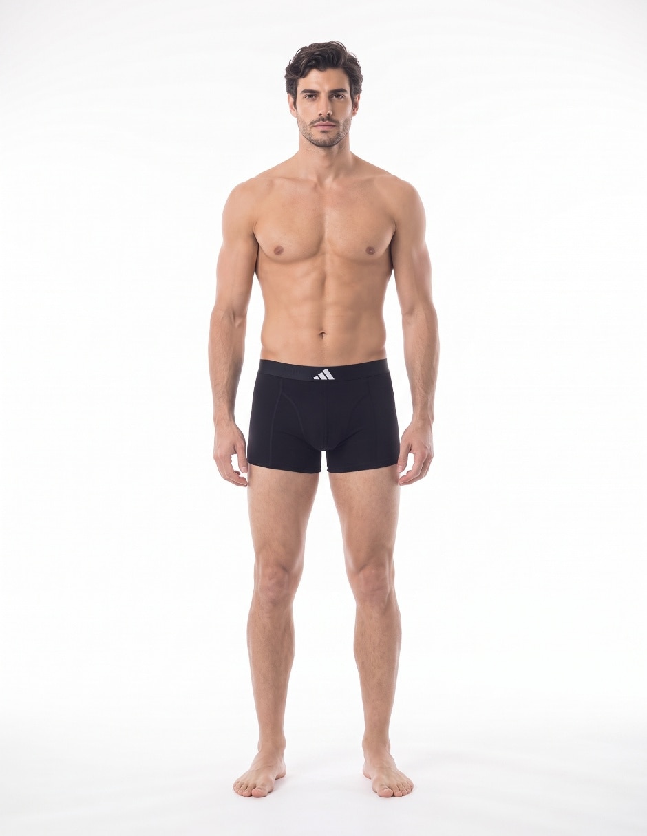 Bóxer trunk de algodón y elastano para hombre 3 piezas 2