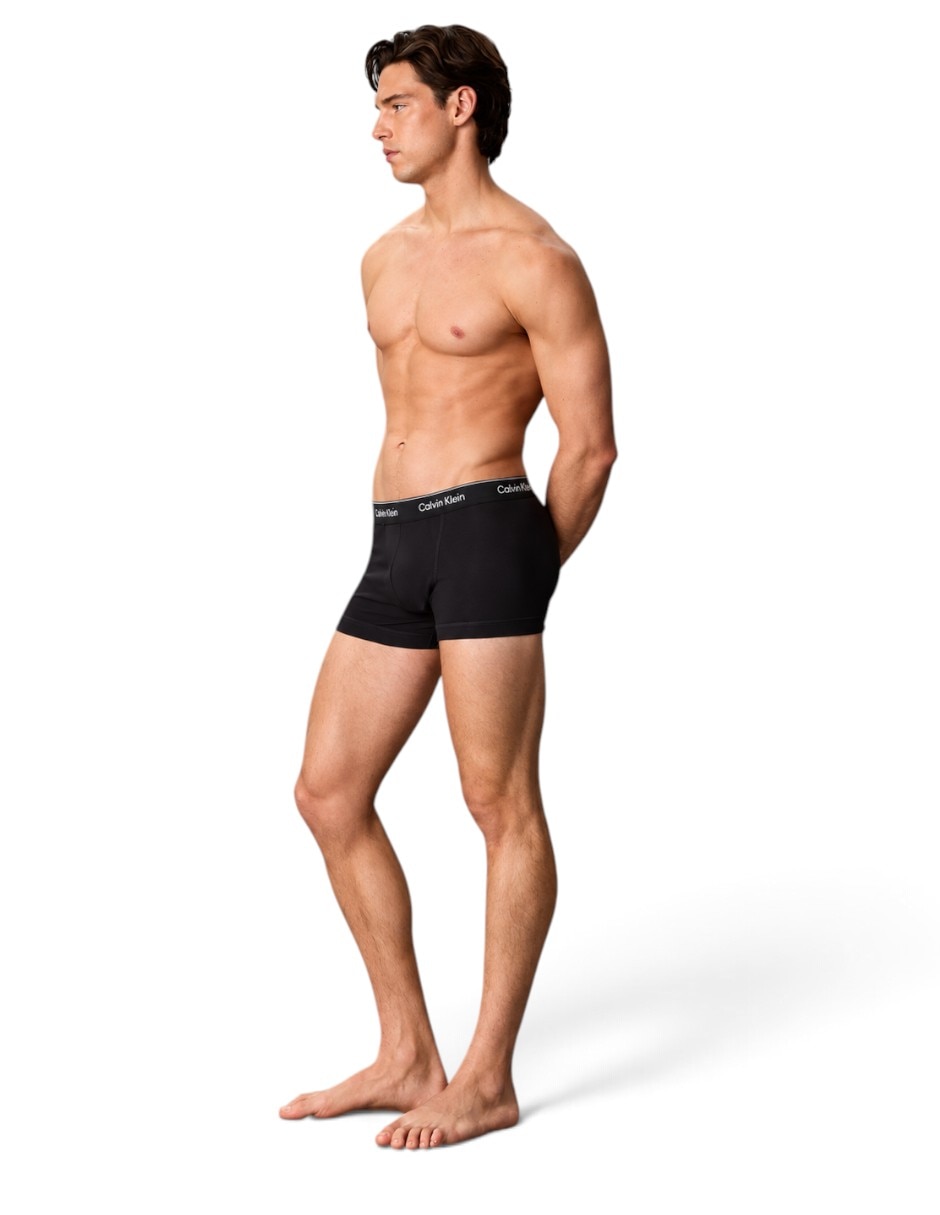 Bóxer trunk de algodón para hombre 5 piezas 5