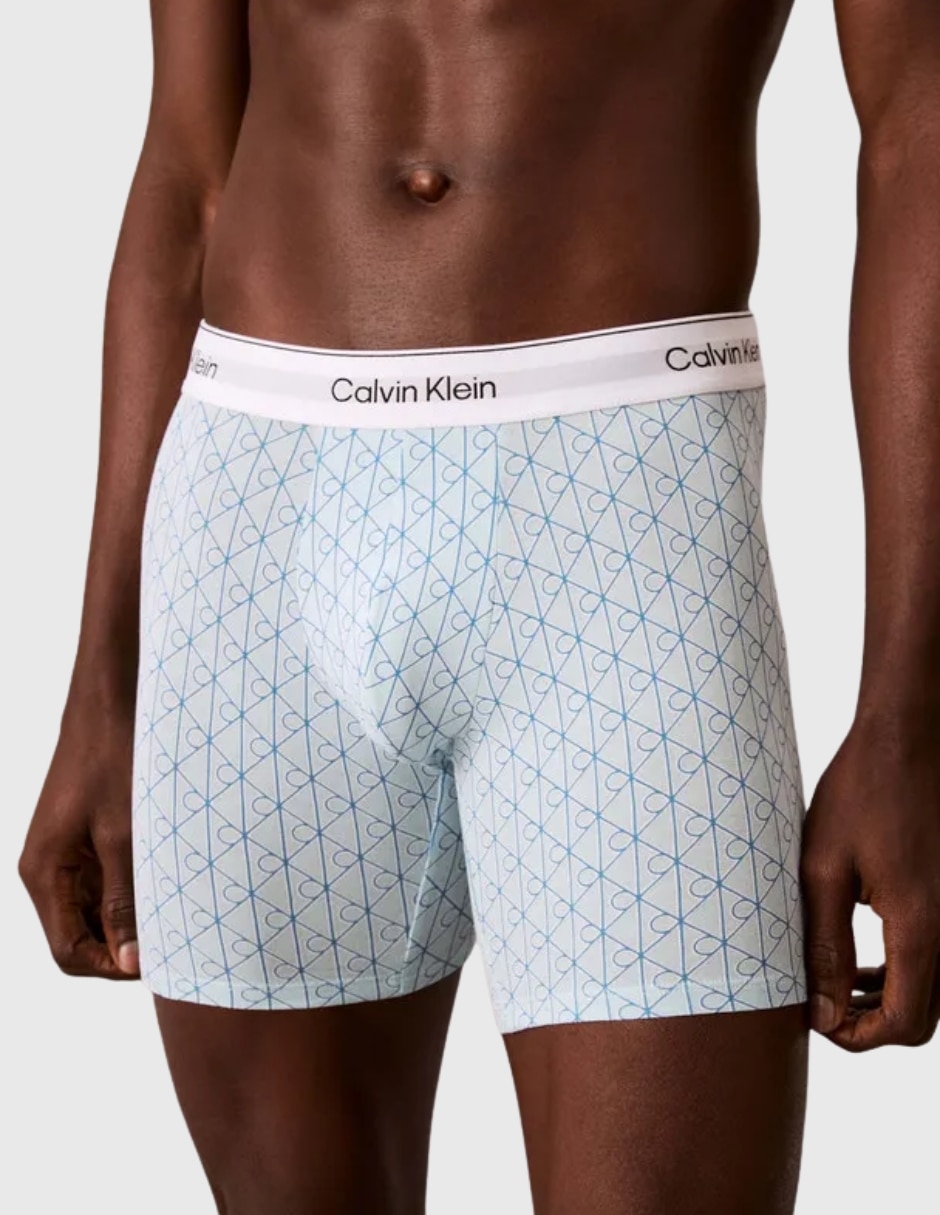 Bóxer ck de algodón para hombre 3 piezas
