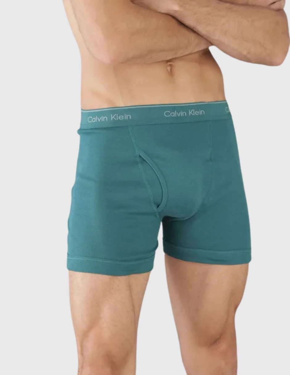 Bóxer ck de algodón para hombre 3 piezas Bóxer ck de algodón para hombre 3 piezas