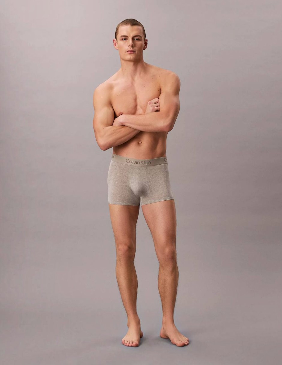 Bóxer trunk modal de modal para hombre 3 piezas 4