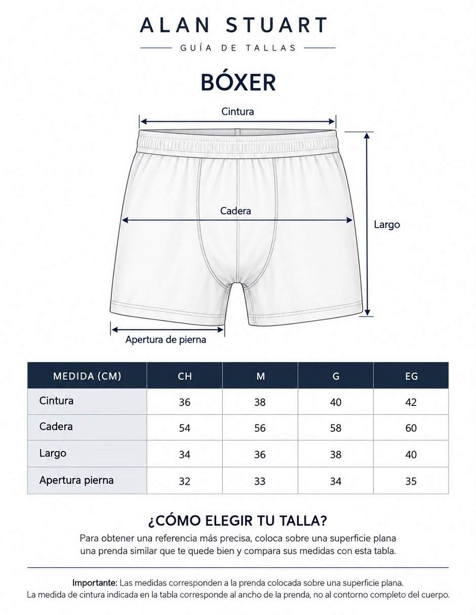 Bóxer de Poliamida y elastano para hombre 3 piezas (si aplica) 5