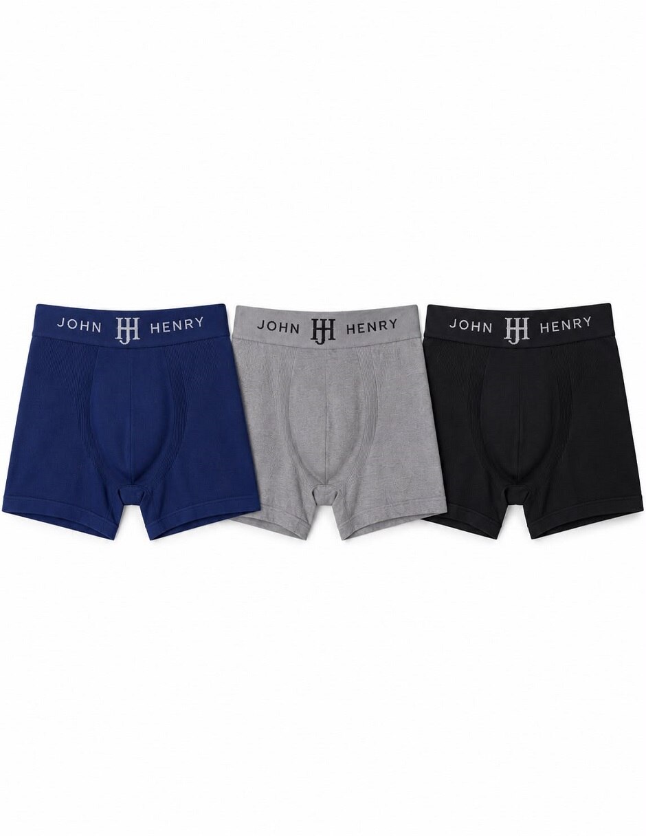 Bóxer de Poliamida y elastano para hombre 3 piezas (si aplica) 3