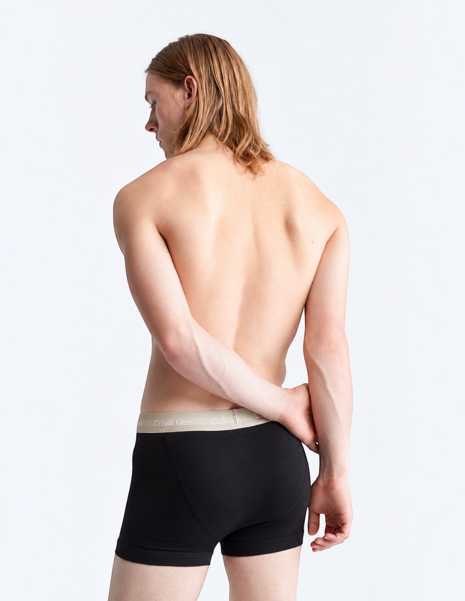Bóxer trunk Cotton Stretch de Algodón para hombre 3 piezas (si aplica) 2