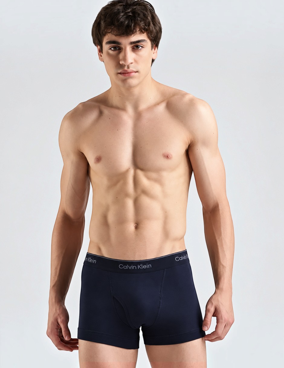 Bóxer trunk stretch de algodón para hombre 3 piezas