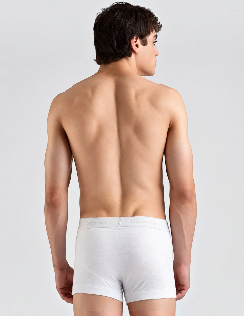 Bóxer trunk stretch de algodón para hombre 3 piezas 3