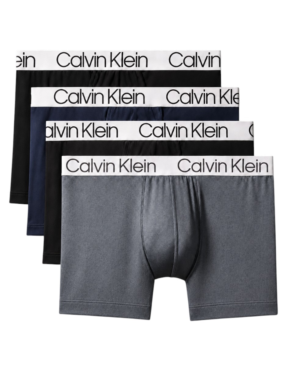 Bóxer trunk stretch para hombre 4 piezas