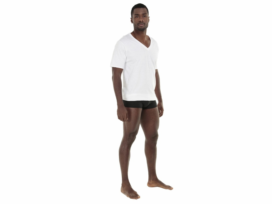 Set camiseta Rinbros cuello V para hombre