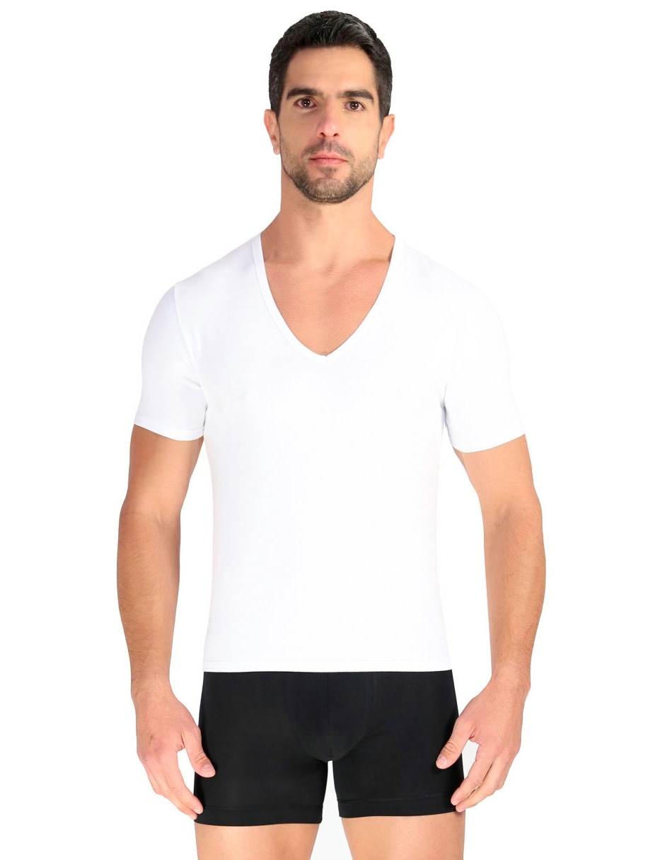 Camiseta cuello V para hombre Camiseta cuello V para hombre